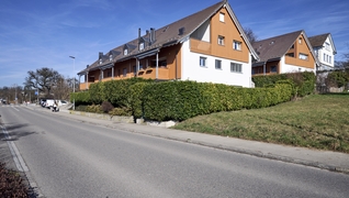 Propriété à Wangen près de Dübendorf: vue extérieure des immeubles situées à la Zelglistrasse.