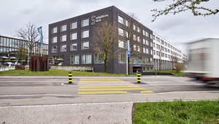 La clinique Schulthess à Zurich, dans le quartier de Lengg.