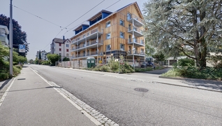 Cooperativa edilizia di San Gallo: con la ristrutturazione energetica del proprio immobile, la cooperativa edilizia ha catapultato un vecchio condominio degli anni ’60 nell’era moderna.